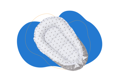 Lajlo - Cojín Nido Portátil I Reductor de Cuna