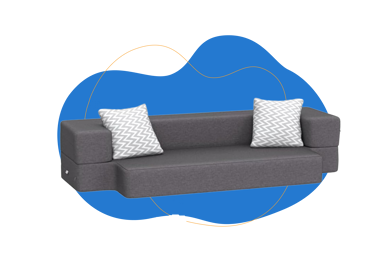 Lazyzizi Sofá cama de suelo