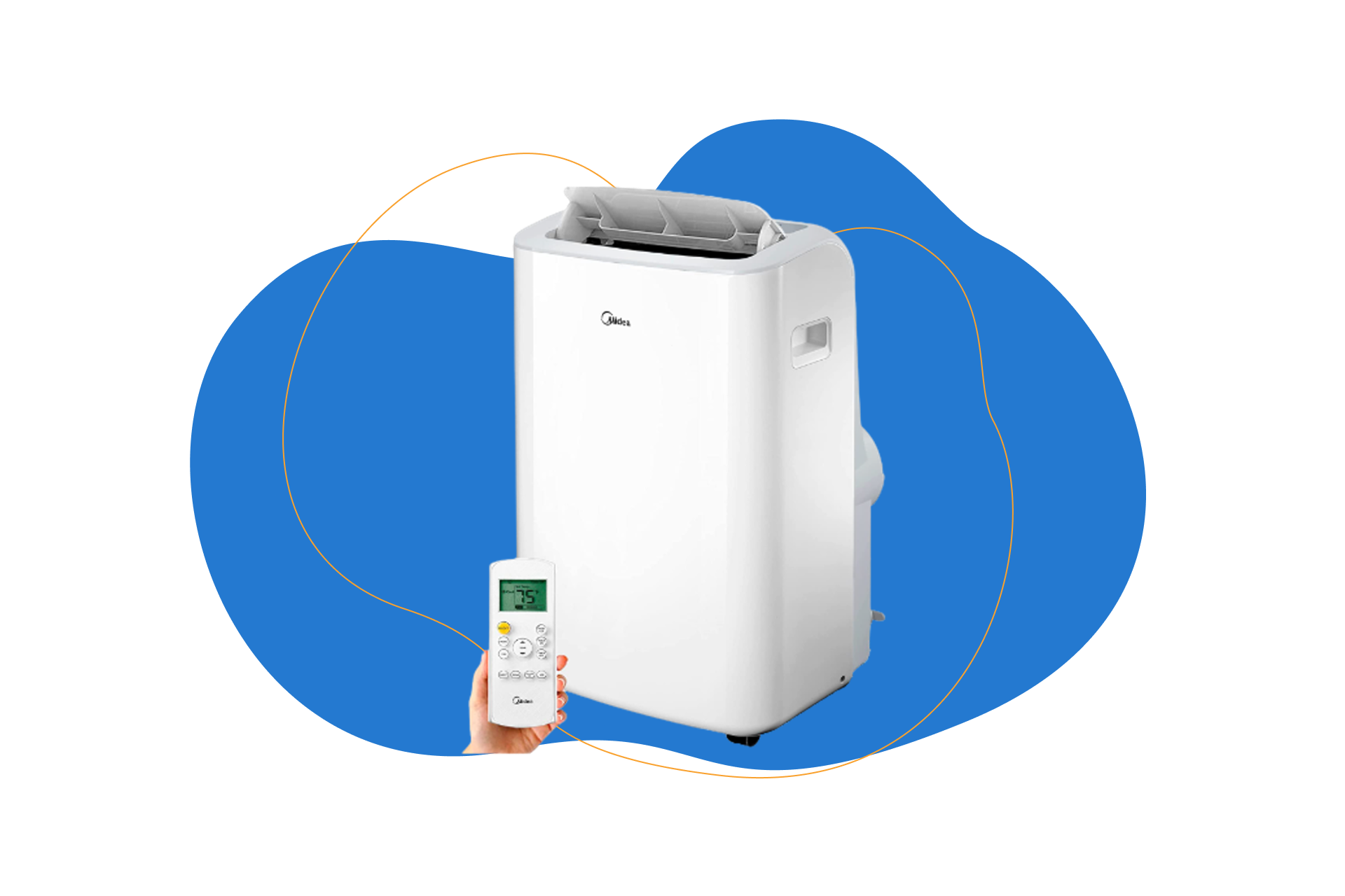 Midea Pingüino aire acondicionado portátil 2300 frigorías