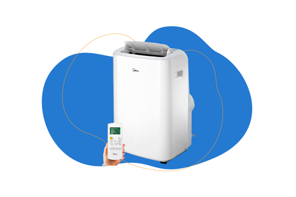 Midea Pingüino aire acondicionado portátil 2300 frigorías