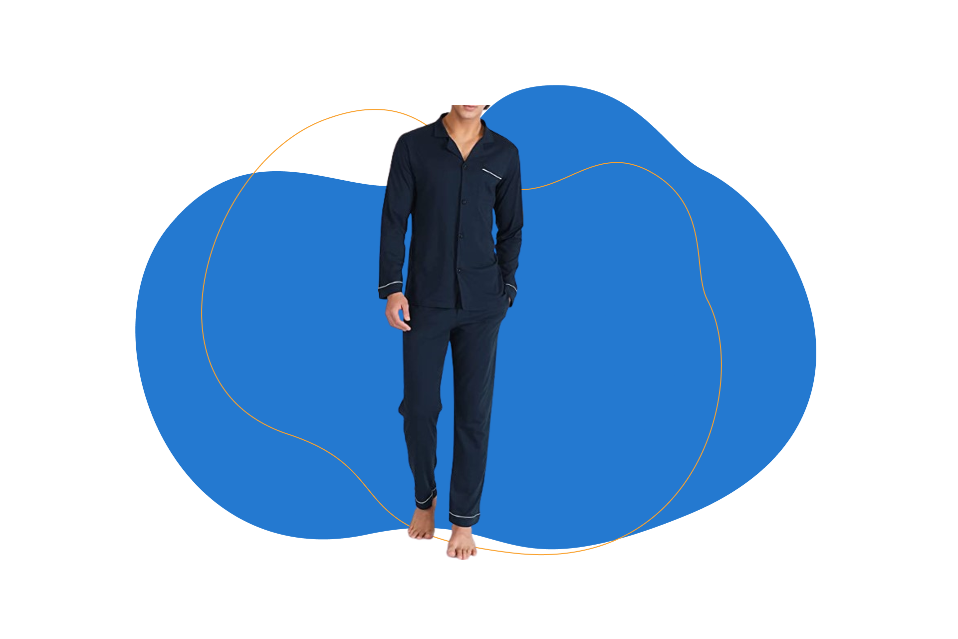 Pijama de hombre clásico y elegante