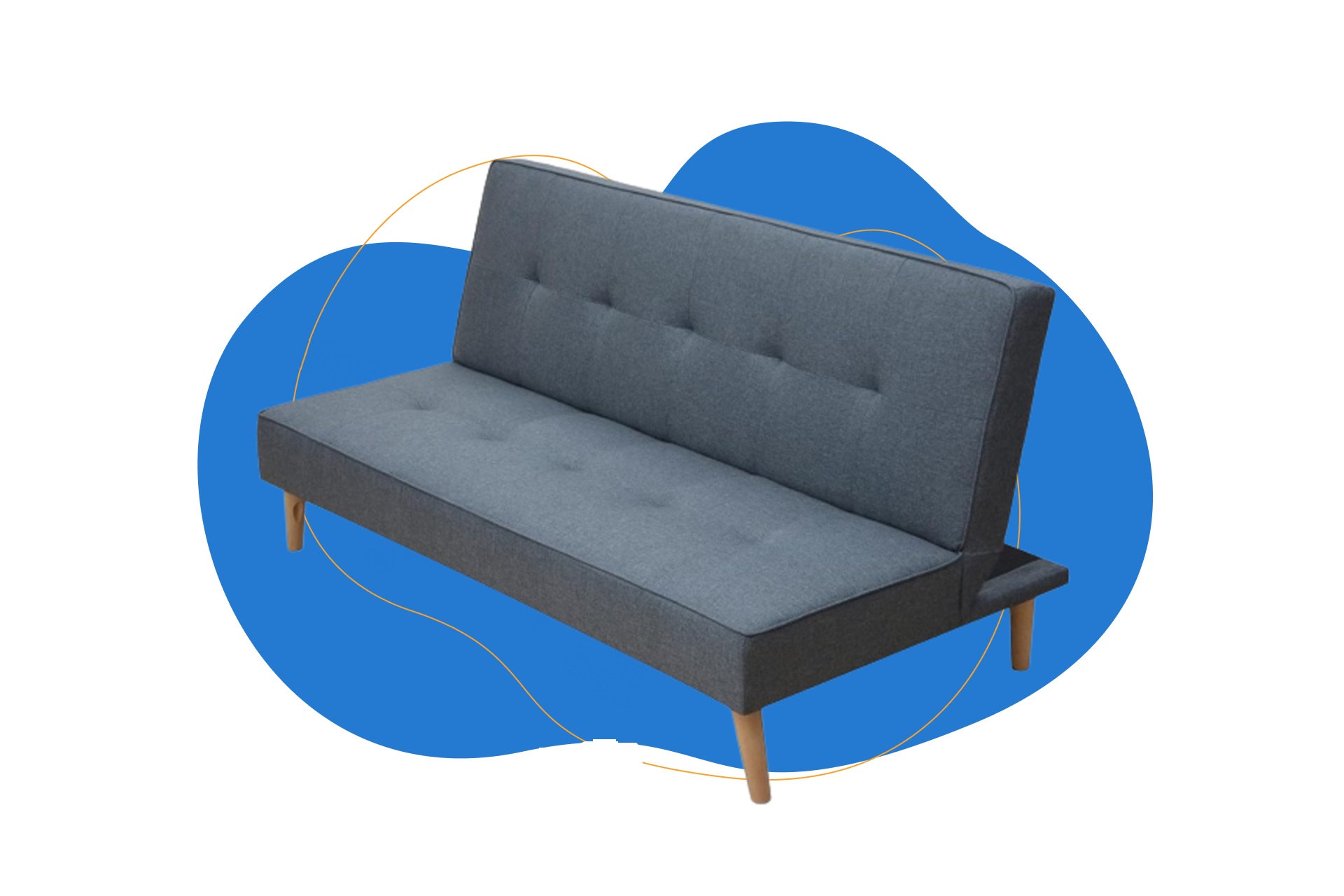 Shiito sofá cama de 2 plazas