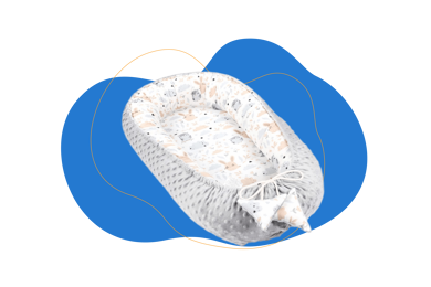 Totsy Baby Cuna Nido Bebe 90x50 Minky