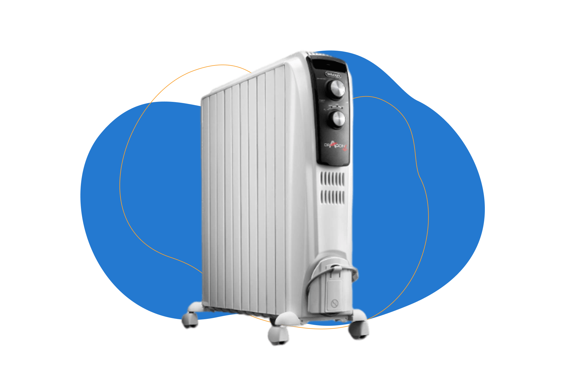 De’Longhi Dragon TRD04, radiador de aceite de 2500 W