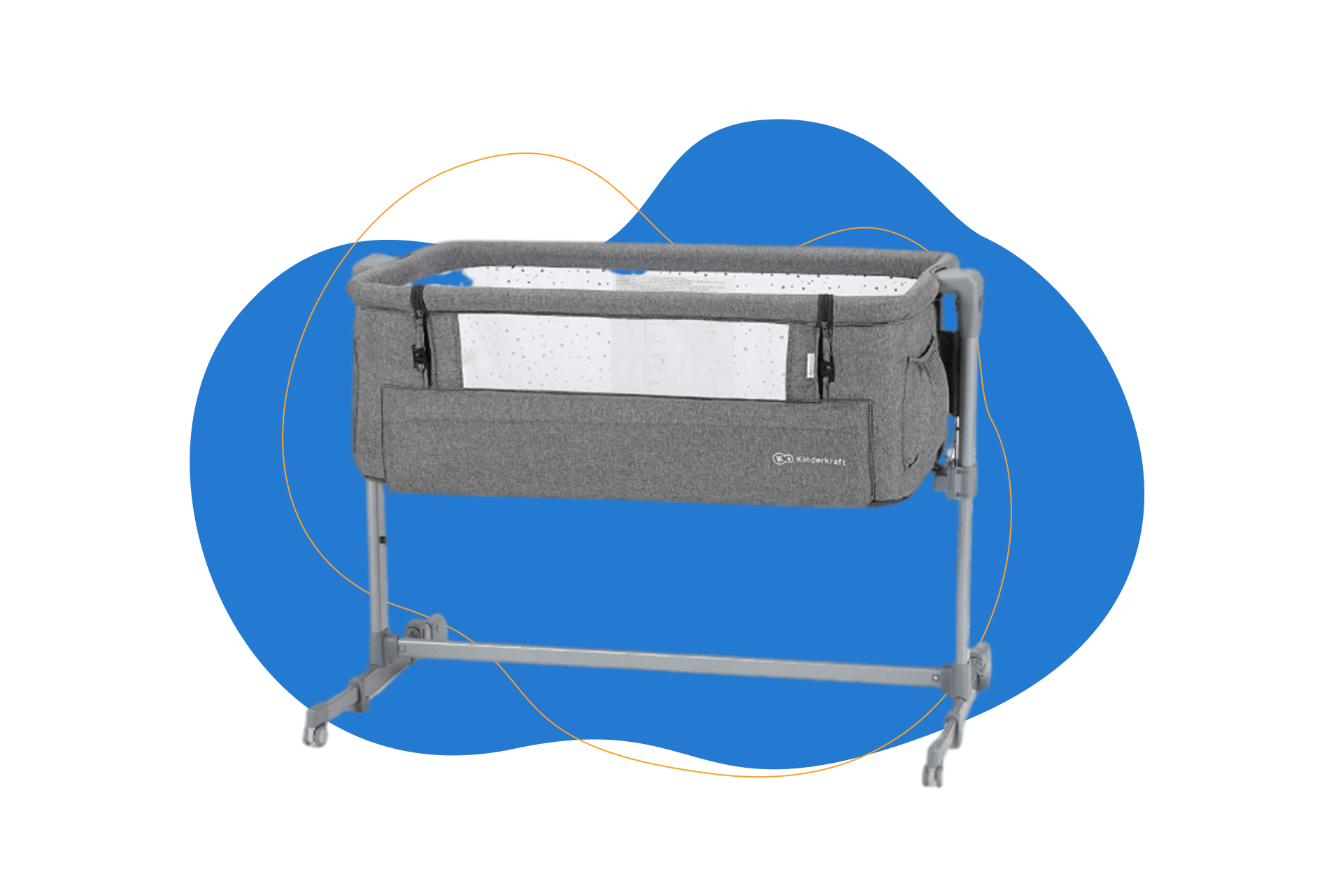 Kinderkraft Cuna Colecho 2 en 1 NESTE UP