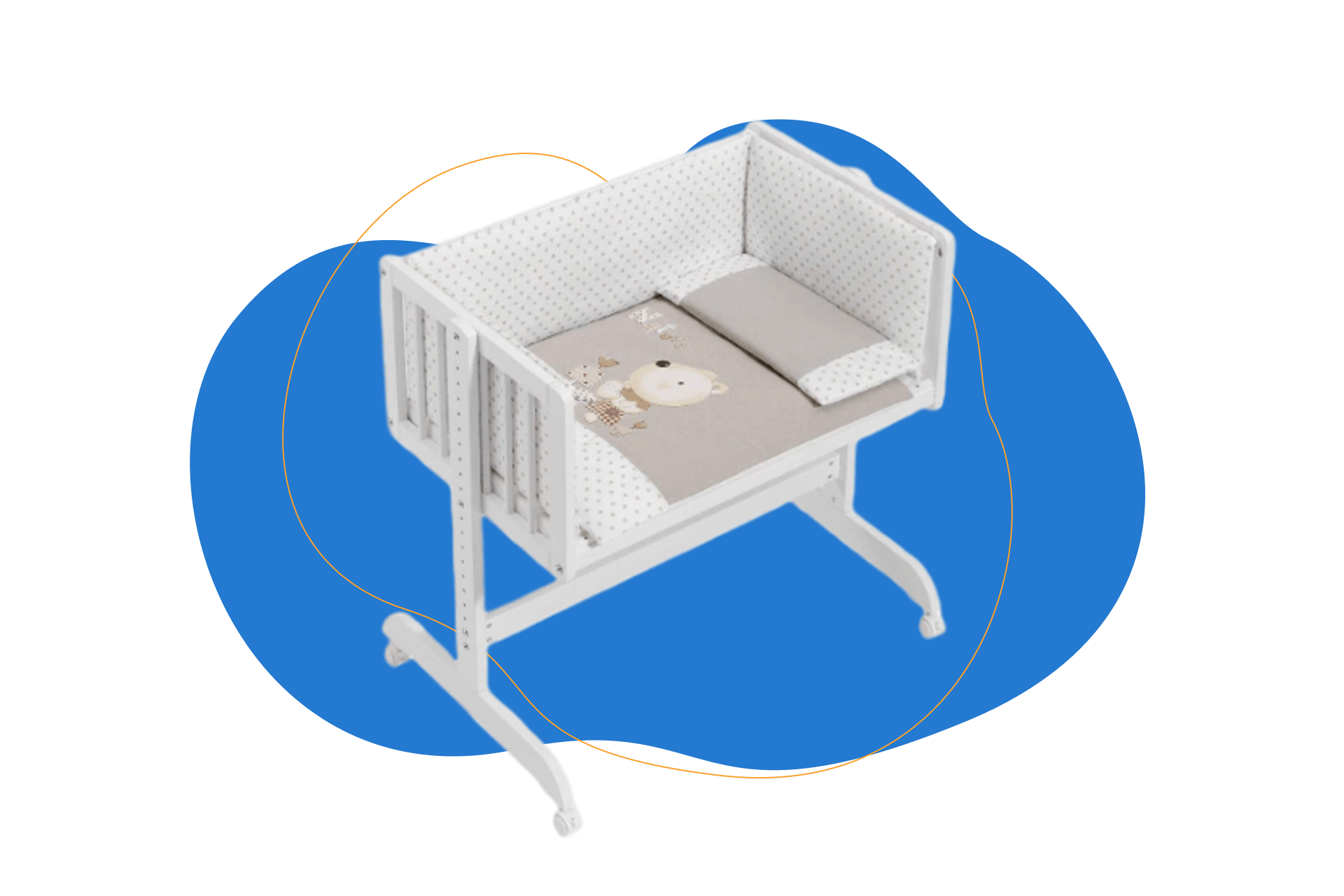 Minicuna colecho desmontable Mibebestore