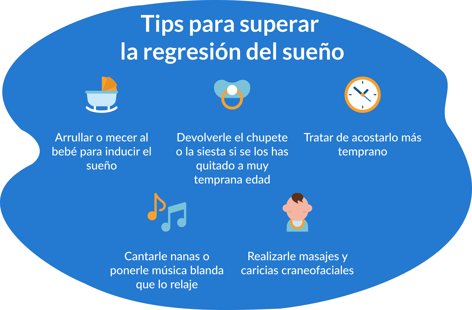 tips para manejar las regresiones del sueño
