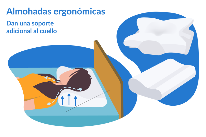 almohadas ergonomicas