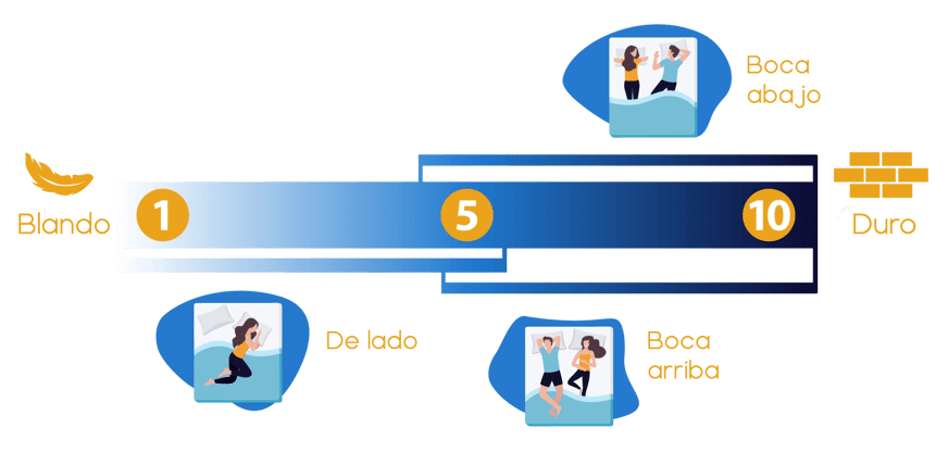 firmeza segun postura