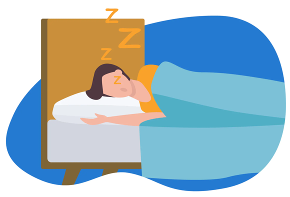 Colchón para dormir de lado
